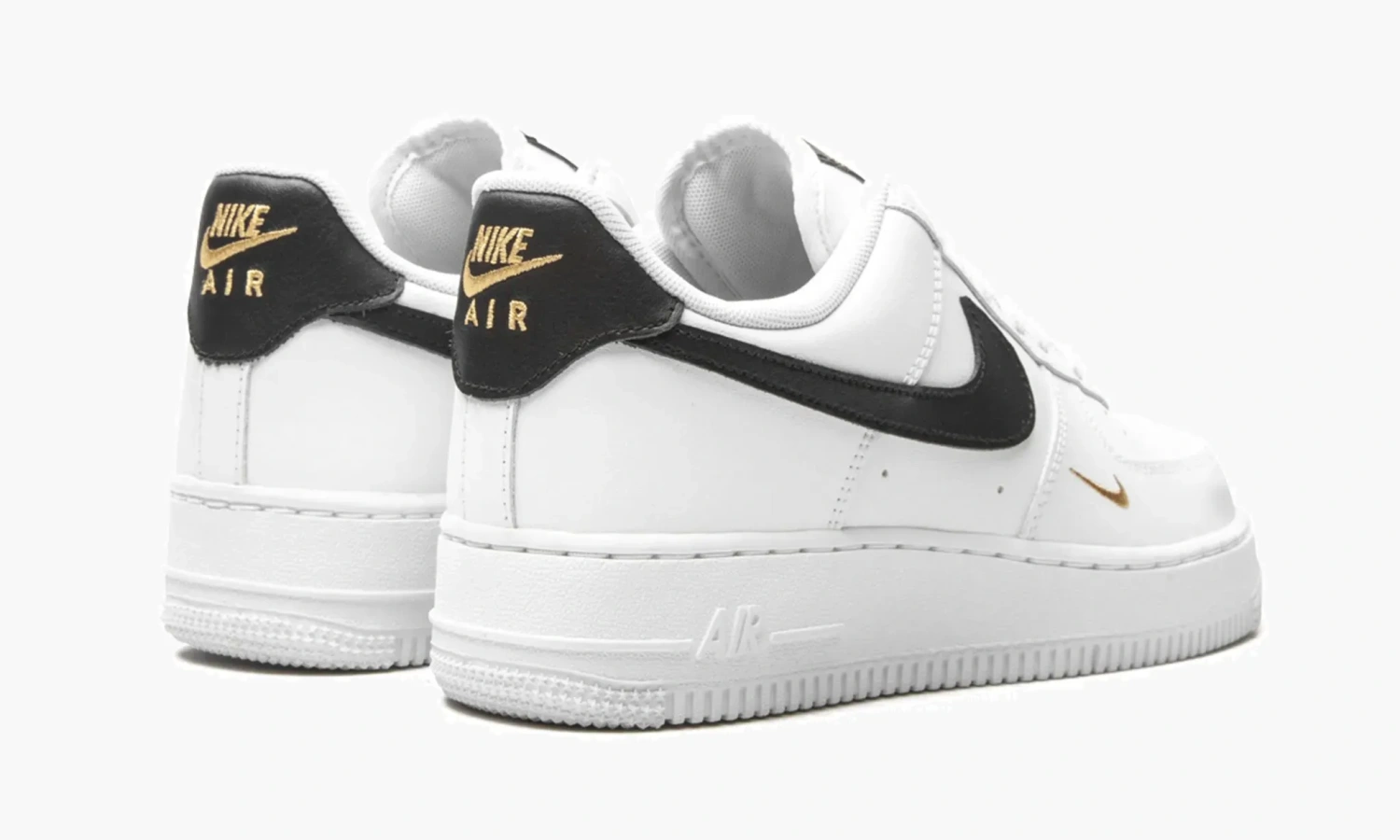 Air Force 1 LO ESSENTIAL MNS WMNS "White / Black / Gold" 