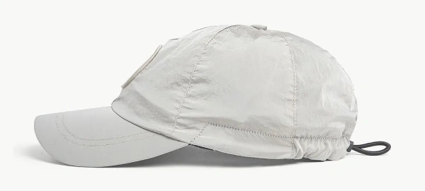 Stone Island Logo Embroidery Baseball Cap Grey  Stone Island Logo Embroidery Baseball Cap Grey