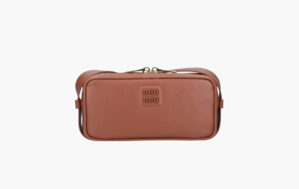Miu Miu Arcadie Shoulder Bag Brown 