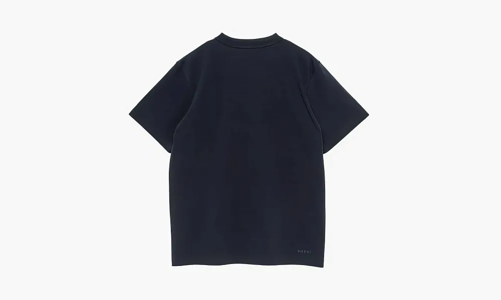 Sacai T-shirt Navy Blue Yellow
