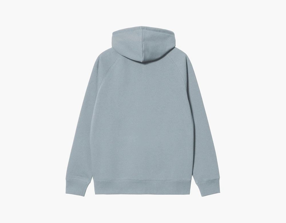 Carhartt WIP Hooded Chase Zip Jacket Grey