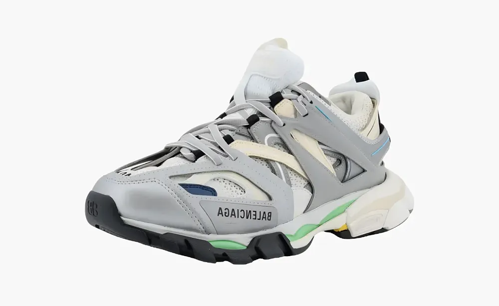 Balenciaga Track Lace Up Sneakers Gray
