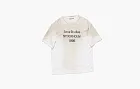 Acne Studios Logo T-shirt Relaxed Fit Dusty White