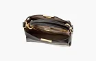Fendi Peekaboo Iconic Essential Leather Tote Bag Black