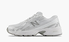 New Balance 740 Big Kid "White Silver Metallic"