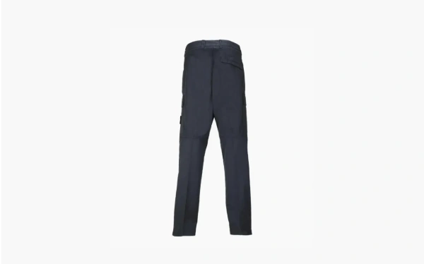 Stone Island Cargo Pants with Compass Patch Blue 