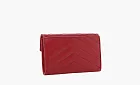 Saint Laurent Cassandre Grain De Poudre Envelope Wallet Small Rouge Opyum