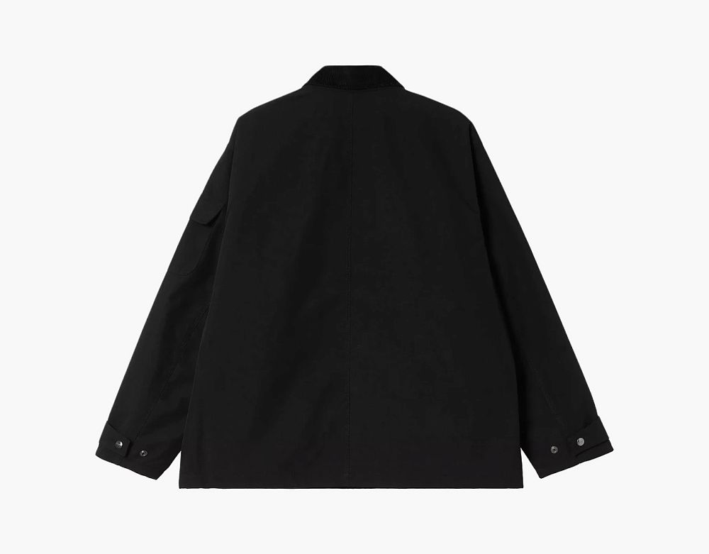 Carhartt WIP Clapton Chore Jacket Black