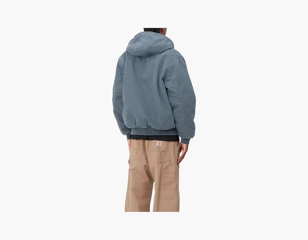 Carhartt WIP Active Jacket Hooded Blue Grey