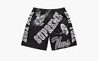Supreme Varsity Mesh Short  Black