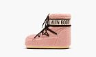 Moon Boot Icon Low Faux Fur Pink