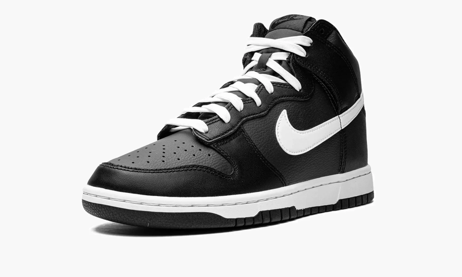 Nike Dunk High Black / White 