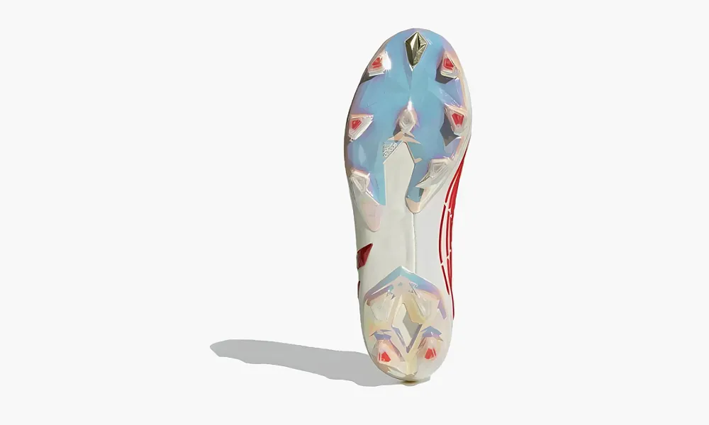 Adidas Predator Edge + Fg White Hi-res Red