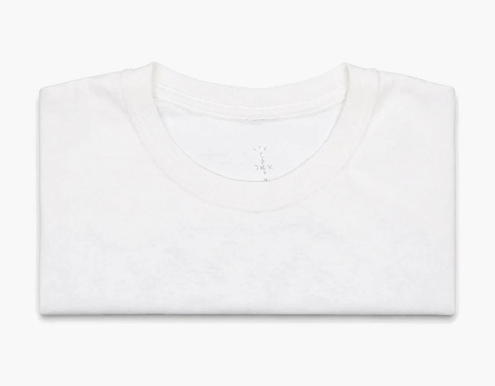 Travis Scott Cactus Jack Graffiti Print Tee White
