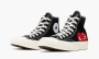 Comme des Garcons Play x Converse Chuck 70 High Black 