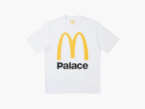 Palace x McDonald's Logo T-Shirt White  Palace x McDonald's Logo T-Shirt White
