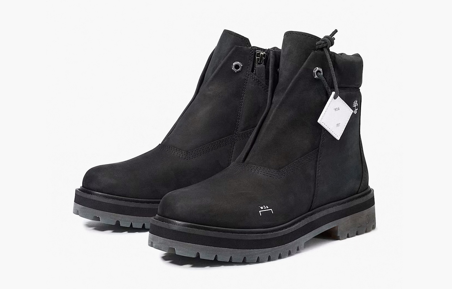 фото Timberland x A Cold Wall 6 Inch Premium Side Zip Boot Wmns "Jet Black" (Timberland 6)-TB0A68VY 015