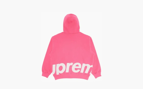 Supreme Big Logo Zip Up Hooded Sweatshirt Magenta  Supreme Big Logo Zip Up Hooded Sweatshirt Magenta