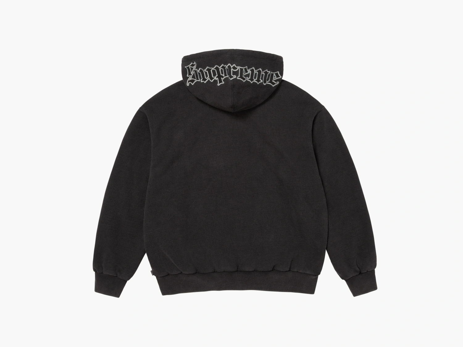 Supreme x Chicago White Sox Zip Up Hooded Sweatshirt Black 
