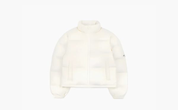 Sporty & Rich Crown LA Puffer Jacket Cream 