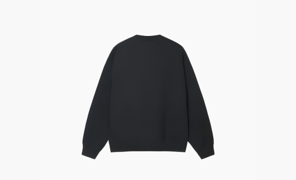 Nike x Stussy Wash Crew Fleece Asia Sizing Black 