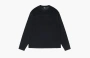 Stussy Lightweight Football Crew Black 
