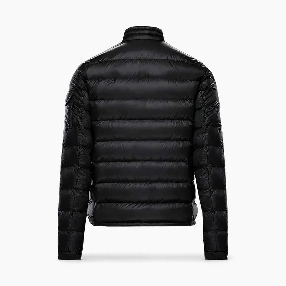 Moncler Agay Short Down Jacket Black