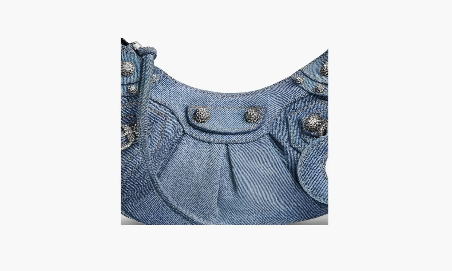 Balenciaga Le Cagole Shoulder Bag Blue 