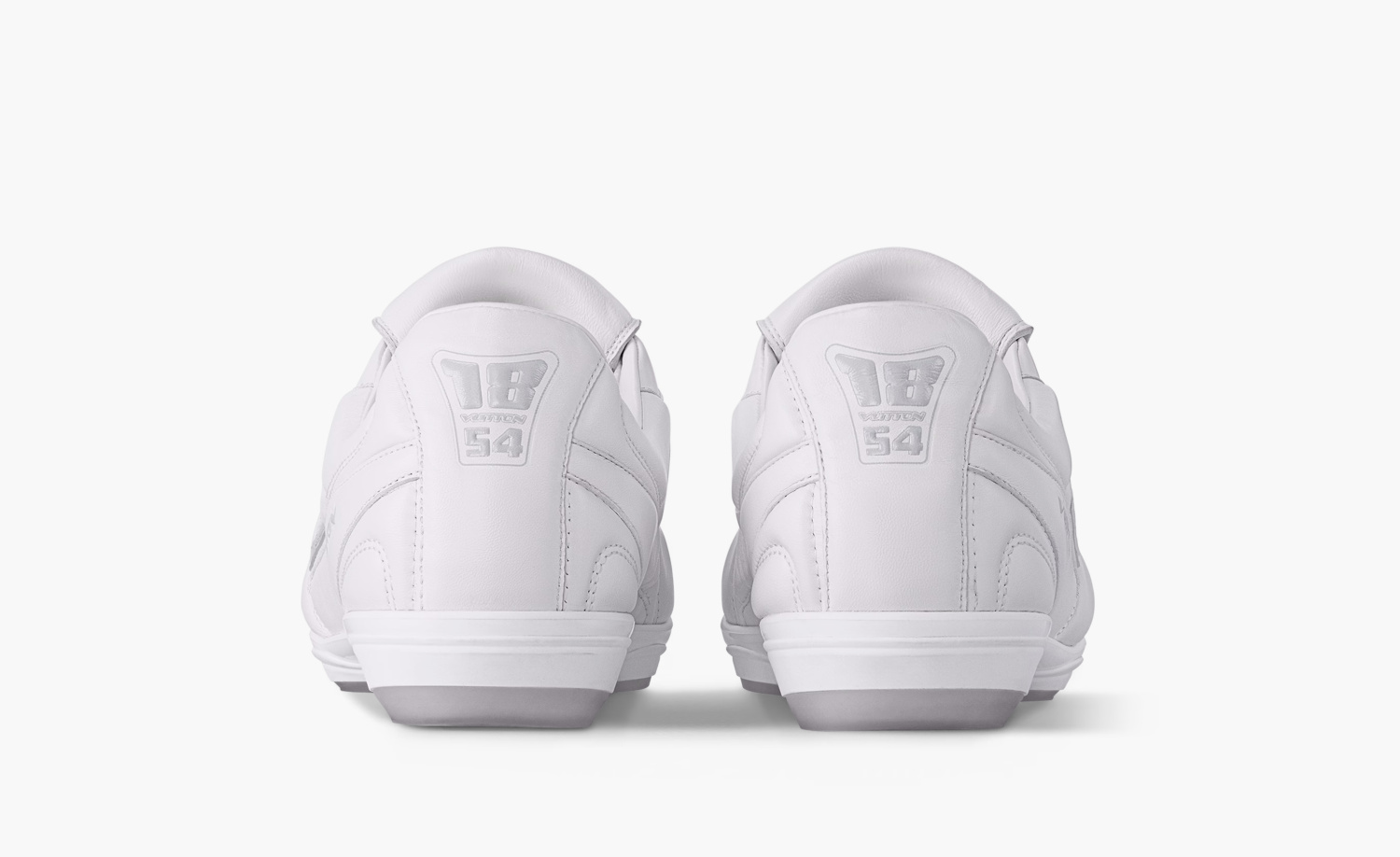 Louis Vuitton Footprint Soccer Sneakers "White" 
