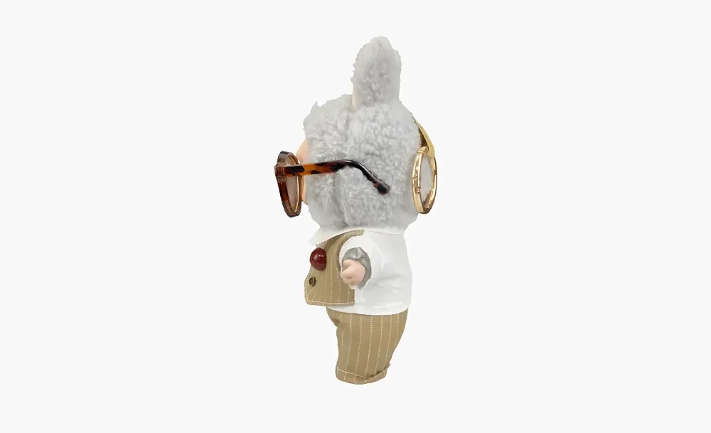 Pop Mart Hang Tag Box London Morning Mist (Sesame Bean)