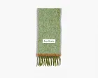 Acne Studios Wool Mohair Scarf Grass Green