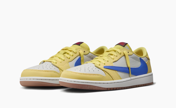 Travis Scott x Air Jordan 1 Retro Low OG SP PS Canary 