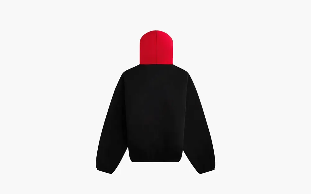 Fear of God Essentials x NBA Chicago Bulls Hoodie Black Red