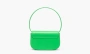 Diesel 1DR Shoulder Bag Neon Leather Green Fluo 
