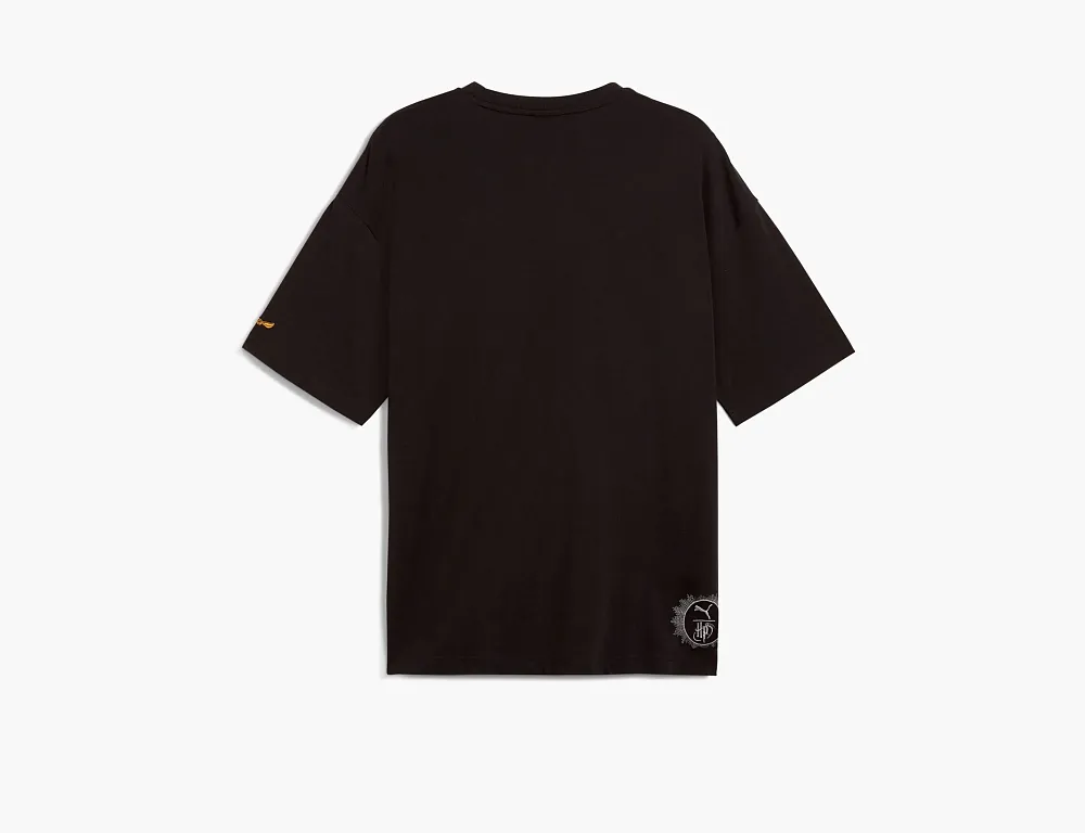 Puma x Harry Potter Unisex Oversized Graphic T-Shirt Black