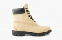 Timberland Classic 6 Inch Waterproof Boot "Light Yellow Nubuck" 