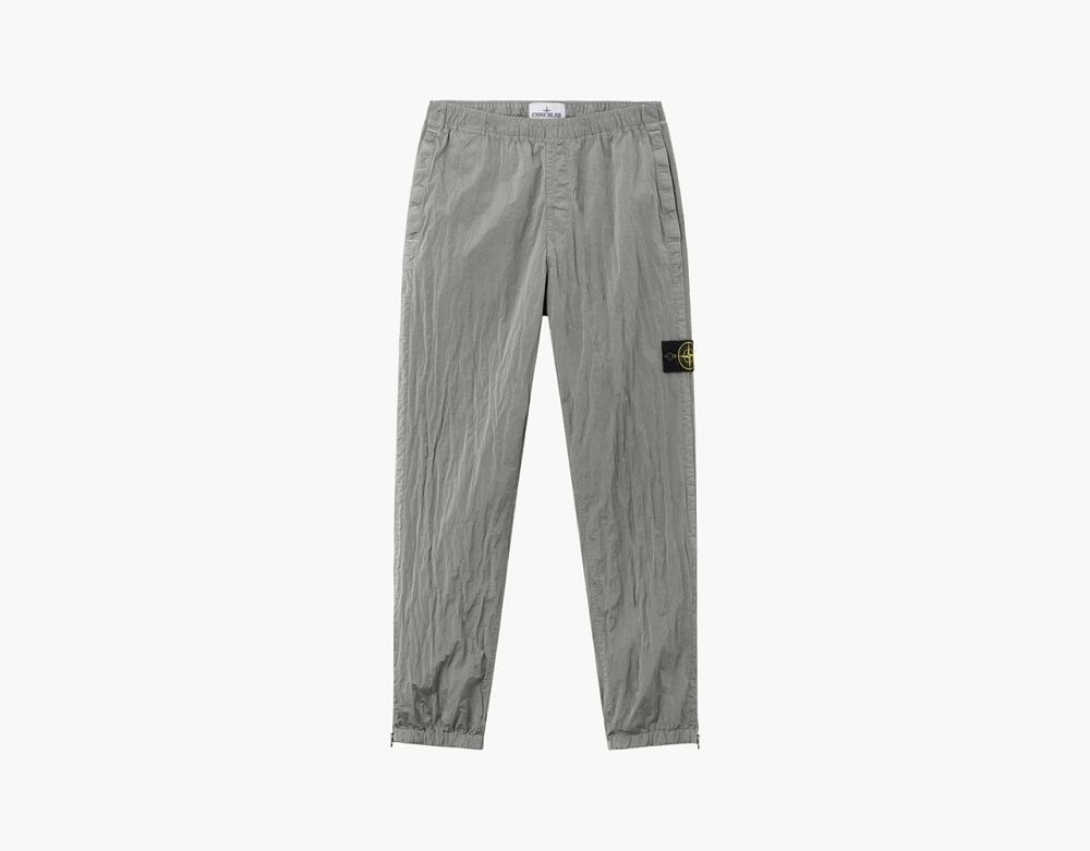Stone Island Nylon Metal Econyl Trousers Pearl Grey