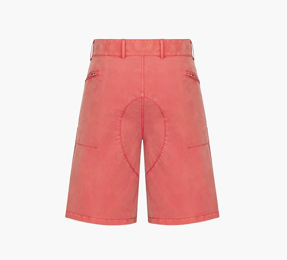 Dior x Stone Island Bermuda Shorts Red
