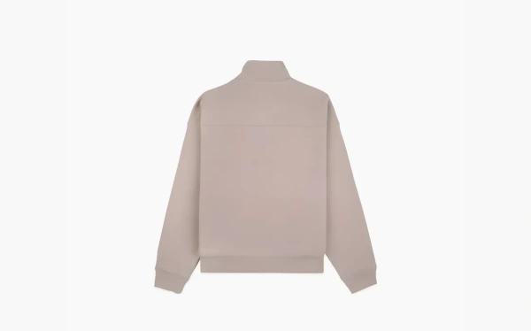 Sporty & Rich Athletic Club Cotton Sweatshirt Taupe 