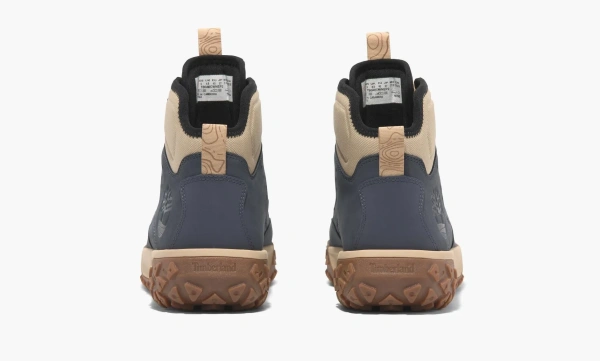 Timberland Greenstride Motion 6 Mid Hiking Boot Dark Blue Nubuck 