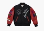 Supreme x WTAPS Varsity Jacket Black 