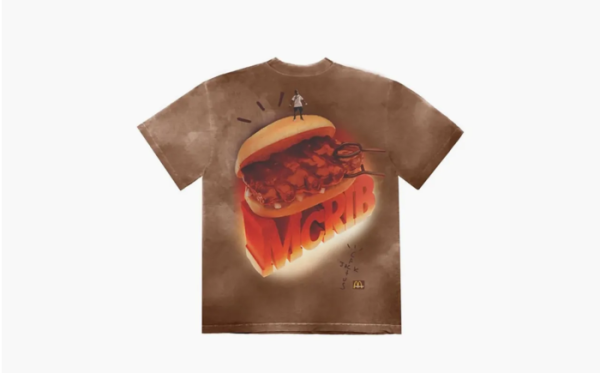 Travis Scott McDonald’s McRib Tee Brown 