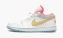 фото Air Jordan 1 Low SE WMNS "White / Sesame / Flash Crimson" (Air Jordan 1)-DC9509 100