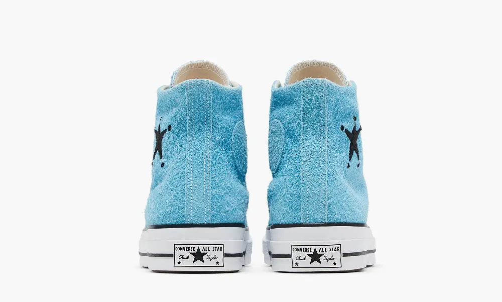 Stussy x Converse Chuck 70 High Sky Blue