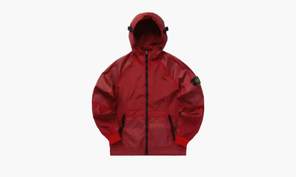 Stone Island Nylon Metal Watro-tc Hooded Jacket Red 