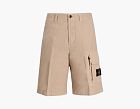 Stone Island Bermuda Cargo Shorts Beige