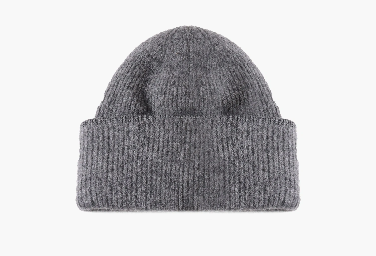 Jacquemus Le Bonnet Gros Grain Beanie Dark Grey 