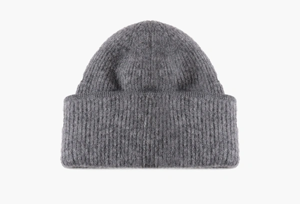 Jacquemus Le Bonnet Gros Grain Beanie Dark Grey  Jacquemus Le Bonnet Gros Grain Beanie Dark Grey