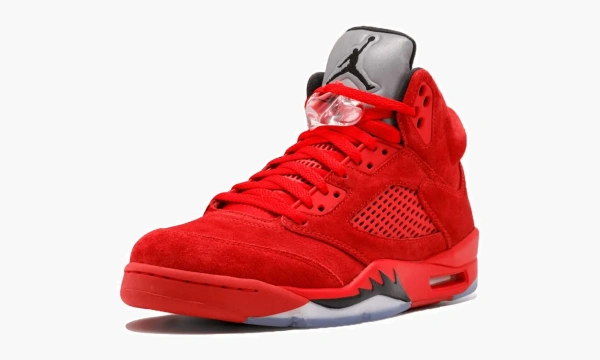 Air Jordan 5 Retro Red Suede 
