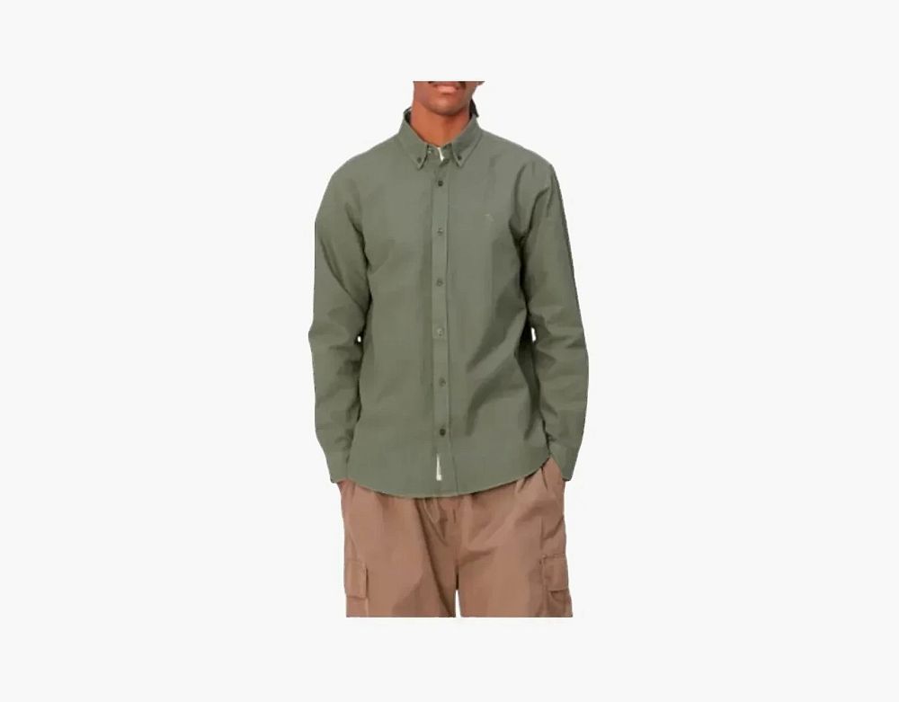 Carhartt WIP Bolton Shirt Smoke Green